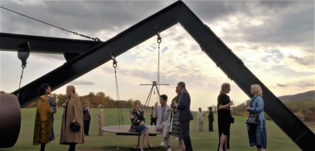 Storm King Art Center scene inventing Anna