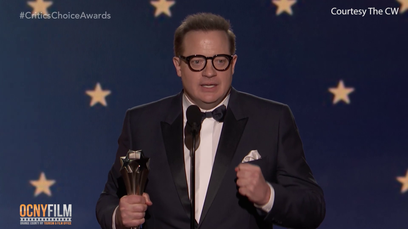 Best Actor Win for Brendan Fraser at Critic's Choice Awards
