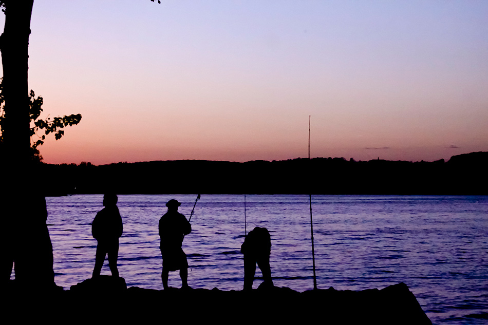 Fishing in the Hudson