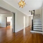 Front entrance stairs (second floor of four)